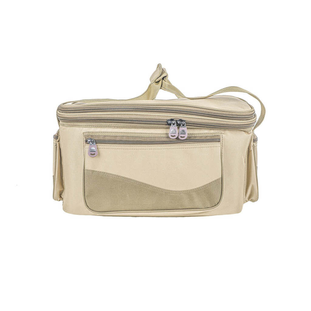 ALGHAFA, Al Aweer Estate Bag, Khaki, Large