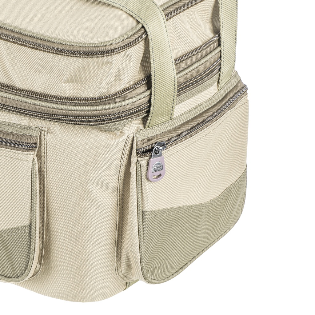 ALGHAFA, Al Aweer Estate Bag, Khaki, Large