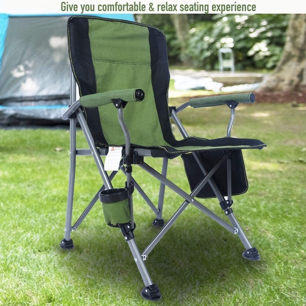 Al-Ghafa green foldable picnic chair