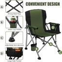 Al-Ghafa green foldable picnic chair
