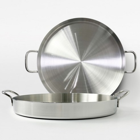 Alghafa Frying Pan, Stainless Steel 40CM