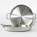 Alghafa Frying Pan, Stainless Steel 40CM