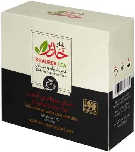 KHADEER TEA BAGS *100