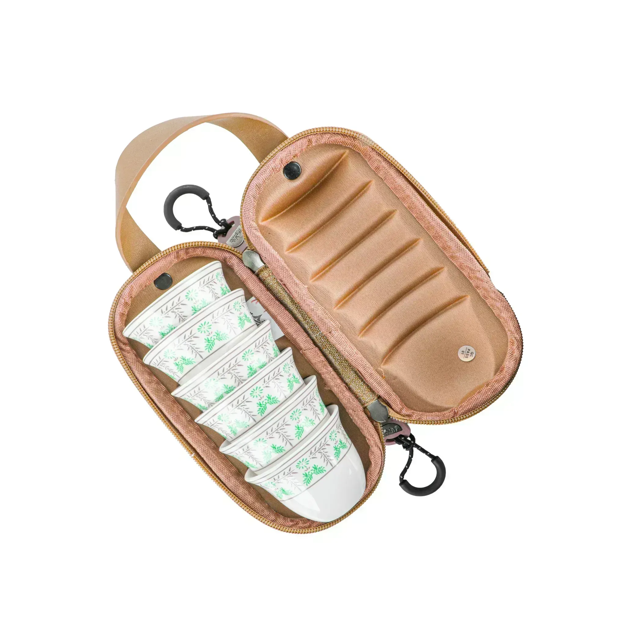 arabic-coffee-cups-set-with-carry-bag-6-cups-80ml-green-branch-pattern