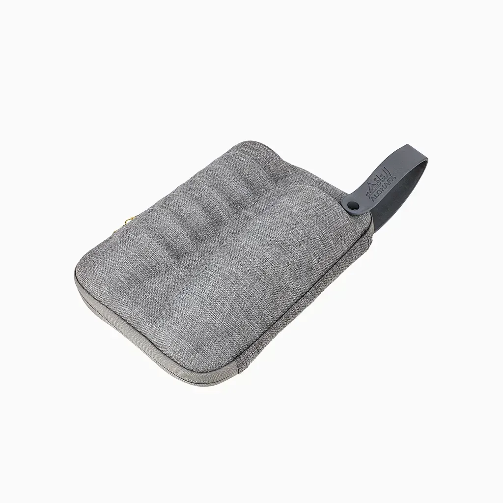 tea-arabic-coffee-cups-set-with-carry-bag-5-tea-7-coffee-cups-white-palm-pattern-grey-edition