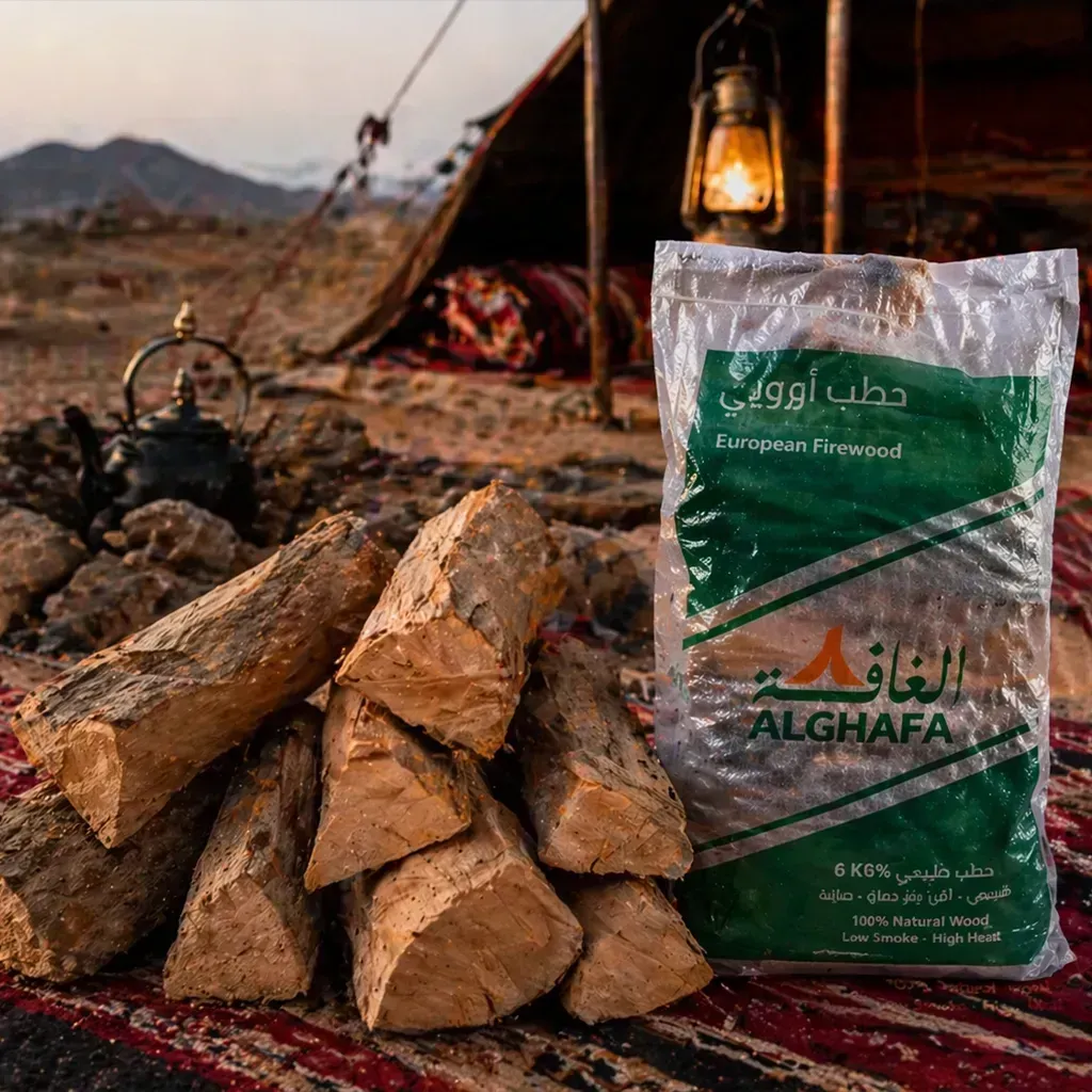 alghafa-european-firewood-6kg-natural-premium-dry-wood-for-bbq-heating-low-smoke-high-heat-outdoor-firewood-pack