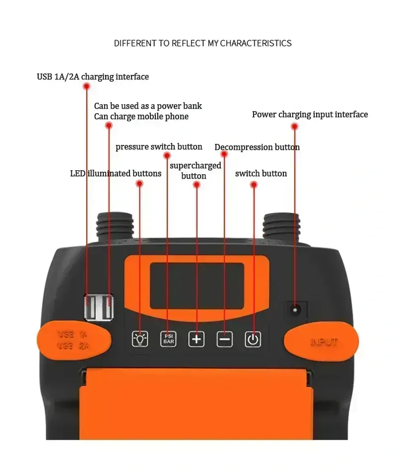wireless-portable-air-compressor-ht-790-multi-purpose-tire-inflator-with-led-light-6000mah-battery-car-camping-air-pump