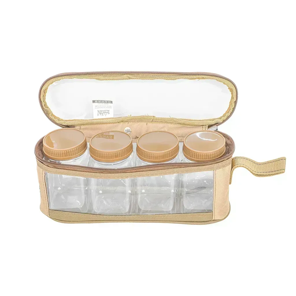 alghafa-spice-storage-bag-with-4-containers-350ml-each-portable-travel-spice-organizer-with-transparent-jars-compact-camping-kitchen-storage-set-alghafa