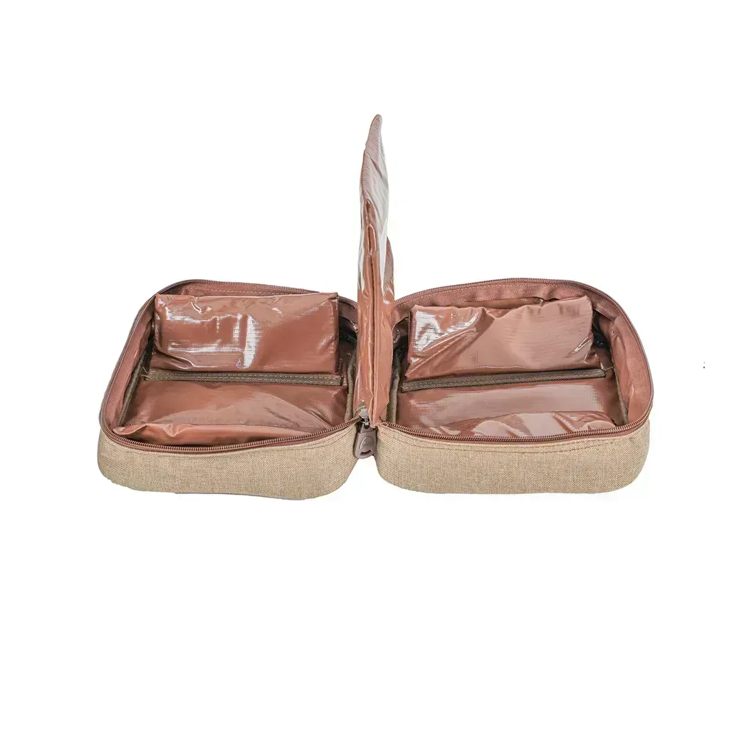 alghafa-gas-canister-storage-bag-for-6-220g-cylinders-portable-camping-gas-cartridge-organizer-with-pvc-interior-durable-wooden-style-fabric-carry-case-alghafa