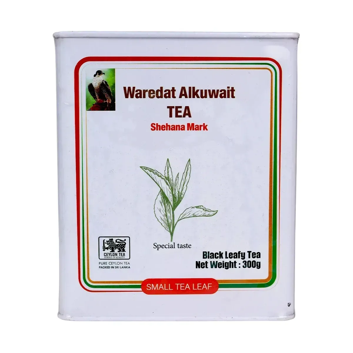 waredat-al-kuwait-black-tea-300g-shehana-mark-pure-ceylon-tea-in-metal-tin-small-leaf-tea