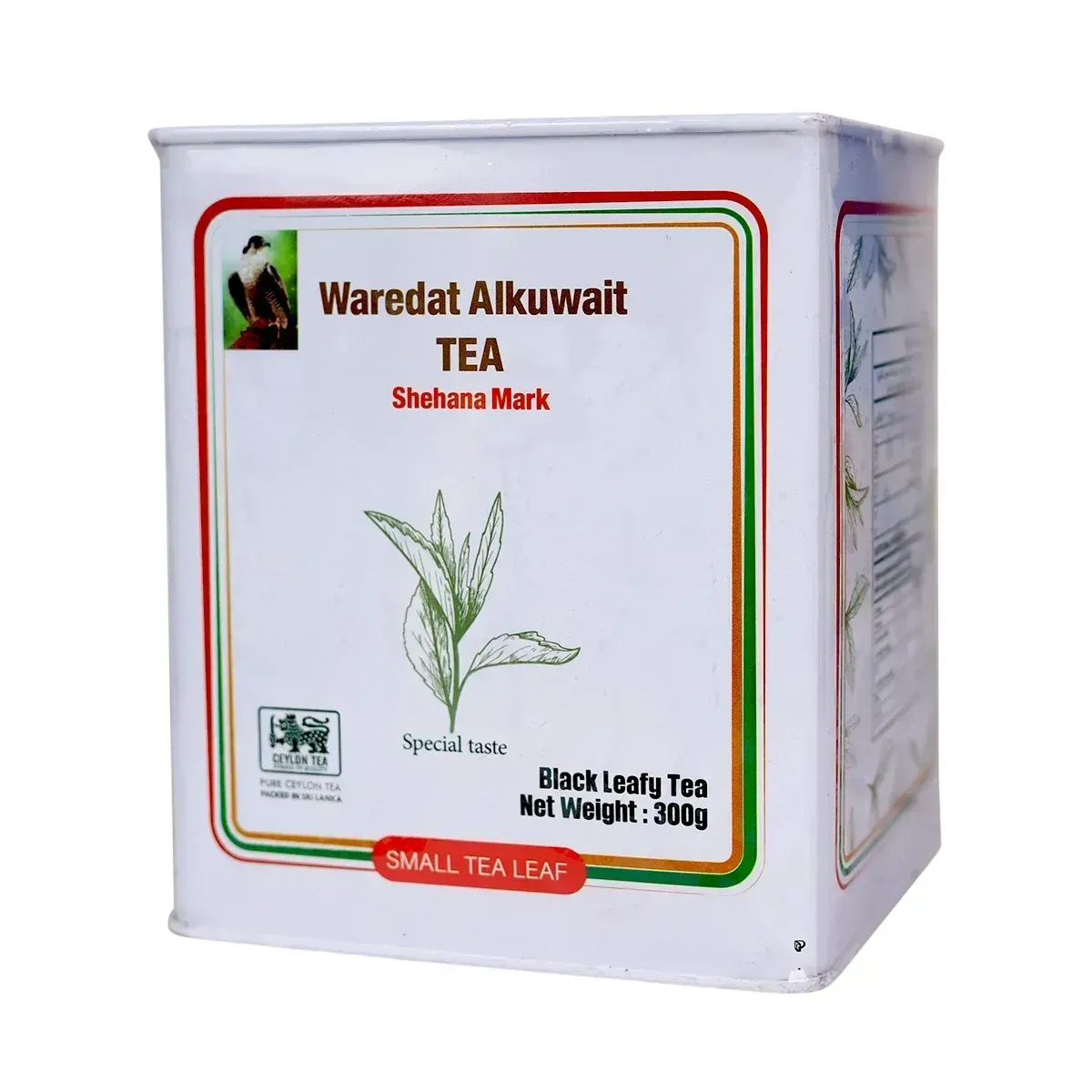 waredat-al-kuwait-black-tea-300g-shehana-mark-pure-ceylon-tea-in-metal-tin-small-leaf-tea