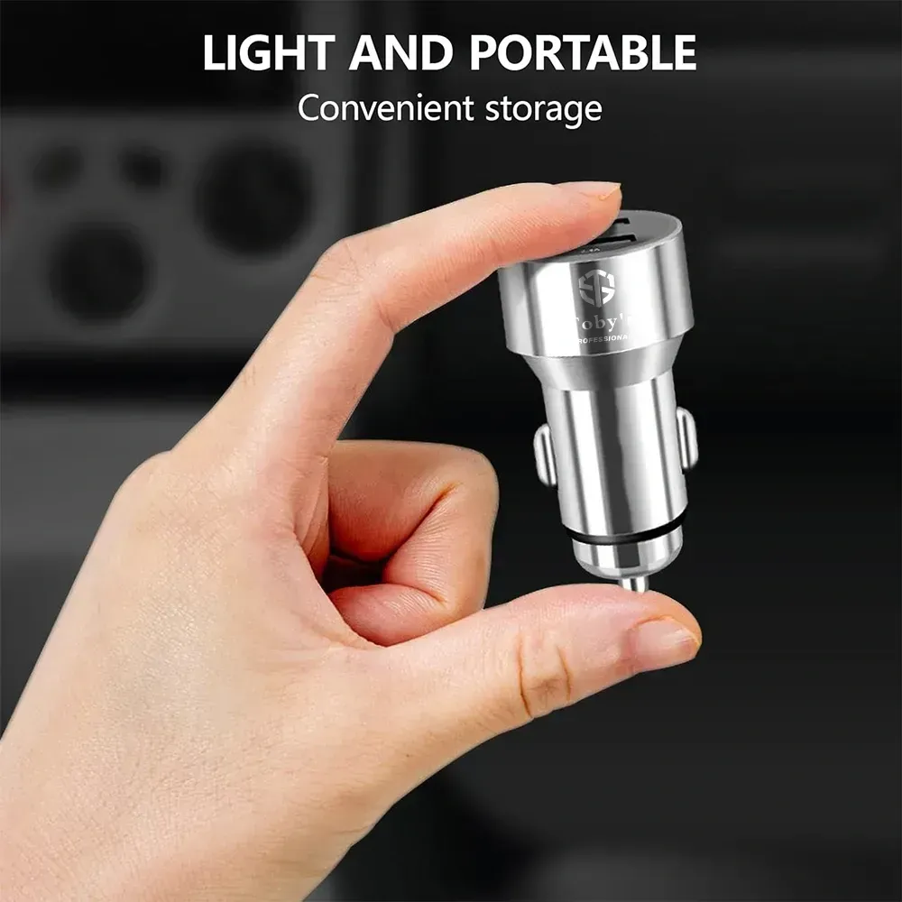 tobys-cc-02-30w-dual-port-fast-car-charger-usb-c-pd-usb-a-qc-fast-charging-adapter-universal-12v-24v-vehicle-charger