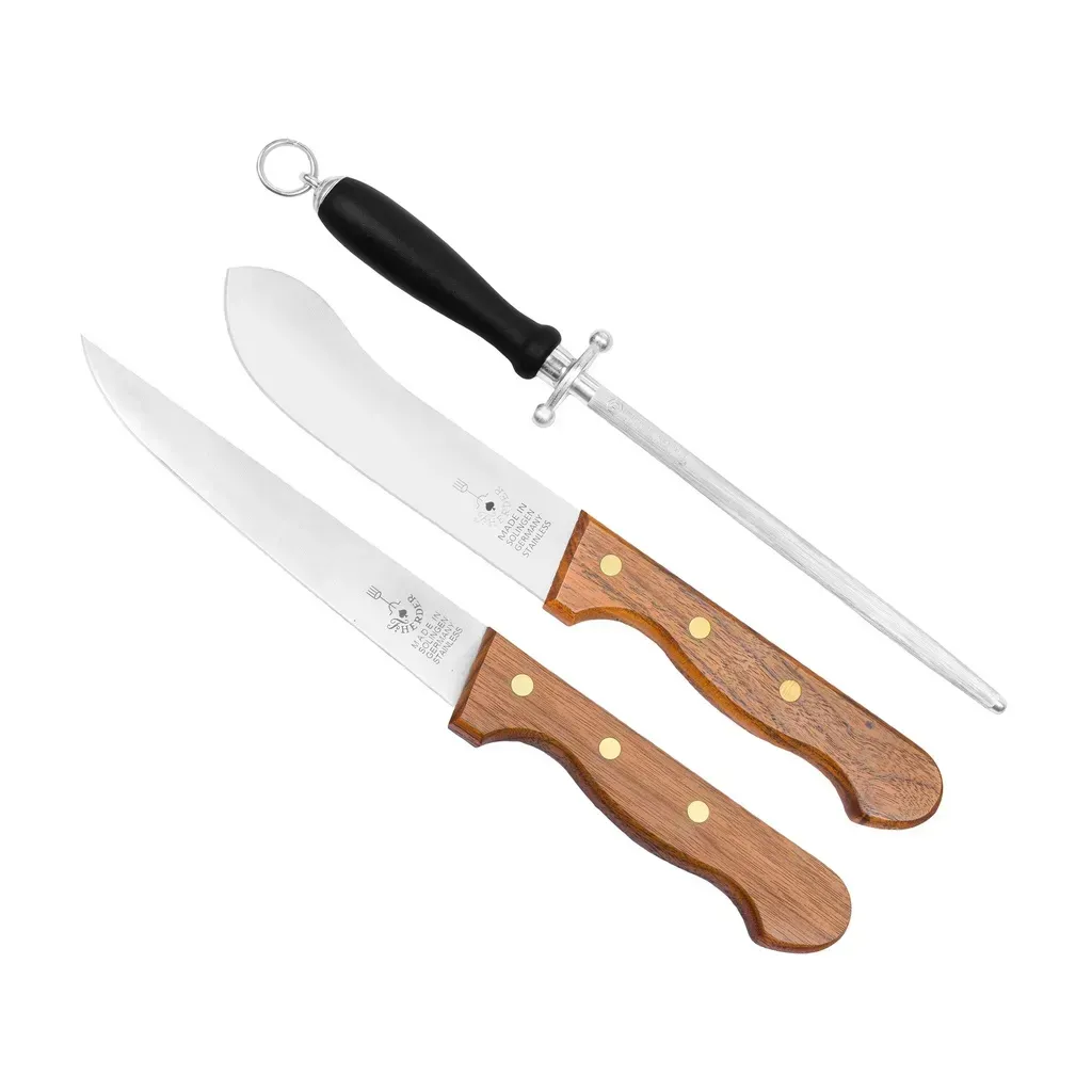 friedrherder-knife-set-with-fabric-case-skinning-knife-slaughter-knife-emirati-sharpener