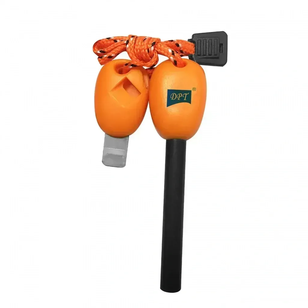 dpt-al-sanidi-fire-starter-rod-outdoor-camping-fire-igniter-tool-orange