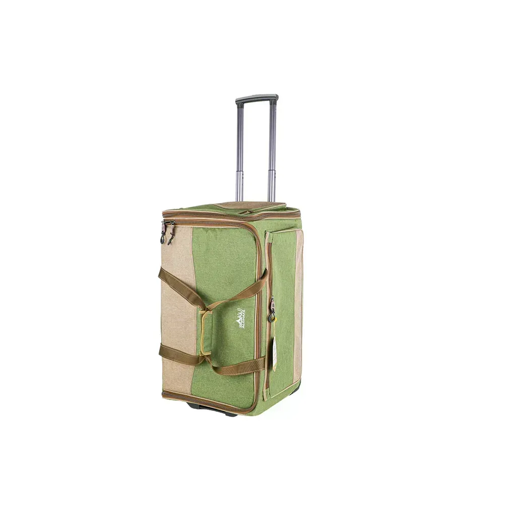 alghafa-small-travel-storage-bag-with-wheels-portable-camping-outdoor-organizer-bag-waterproof-pvc-inner-lining-green-small-size