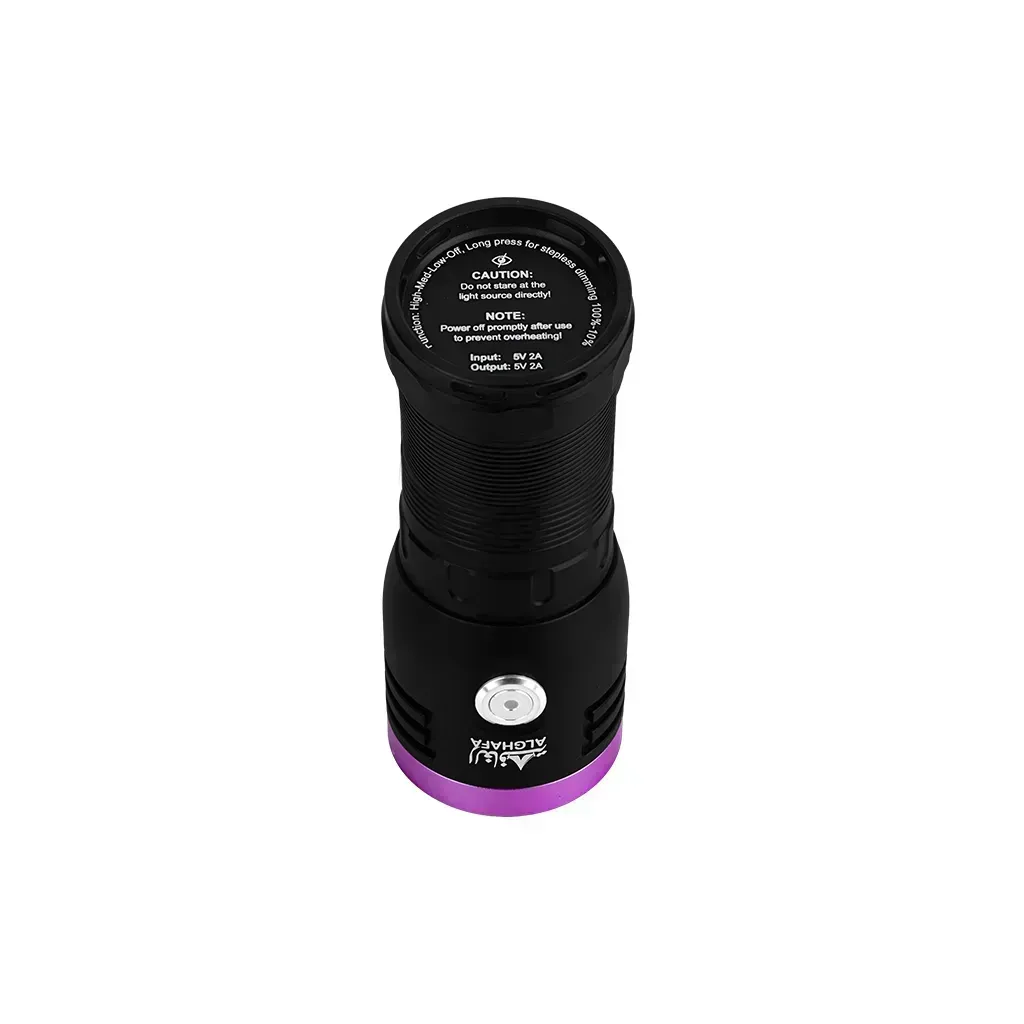 alghafa-6-lens-scorpion-detector-flashlight-uv-365nm-rechargeable-flashlight-professional-scorpion-detection-torch-gfl05