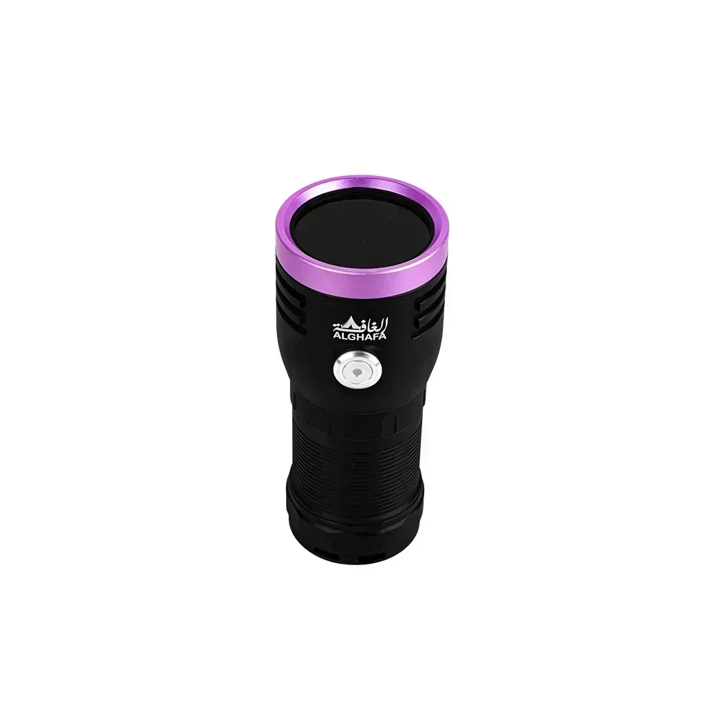 alghafa-6-lens-scorpion-detector-flashlight-uv-365nm-rechargeable-flashlight-professional-scorpion-detection-torch-gfl05