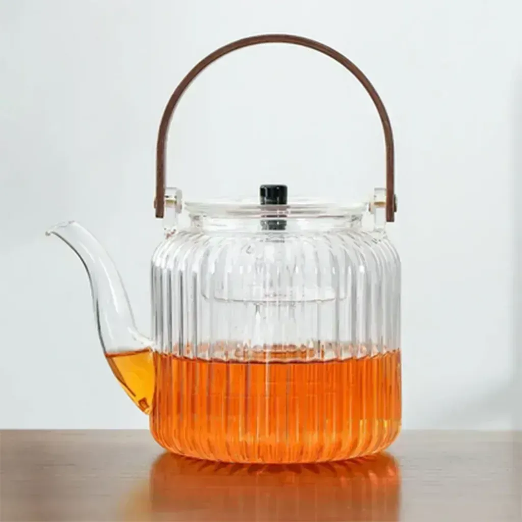 glass-teapot-09l-with-wooden-lid-and-handle-heat-resistant-tea-kettle-elegant-clear-teapot-alghafa