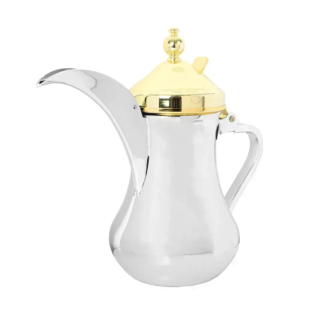 alghafa-sultan-arabic-coffee-dallah-12l-stainless-steel-coffee-pot-with-golden-head-traditional-arabic-coffee-maker-for-camping-home-alghafa