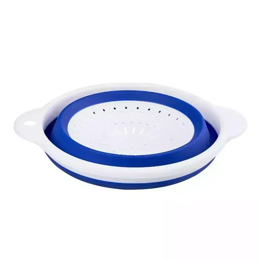 foldable-silicone-colander-small-collapsible-rice-vegetable-fruit-strainer-blue-kitchen-drain-al-sanidi