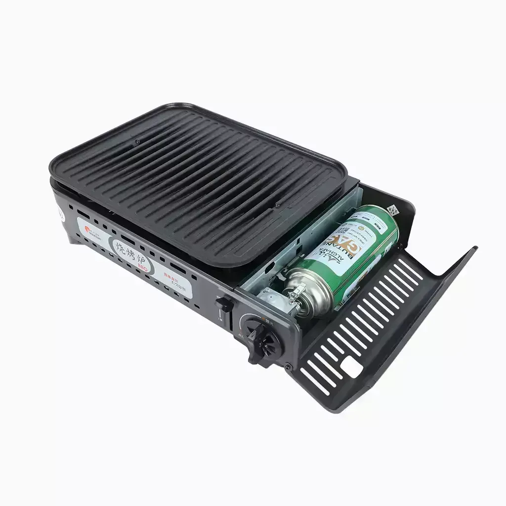 burger-grill-camping-stove-portable-bbq-gas-grill-220g-durable-outdoor-cooking-griddle-model-9950