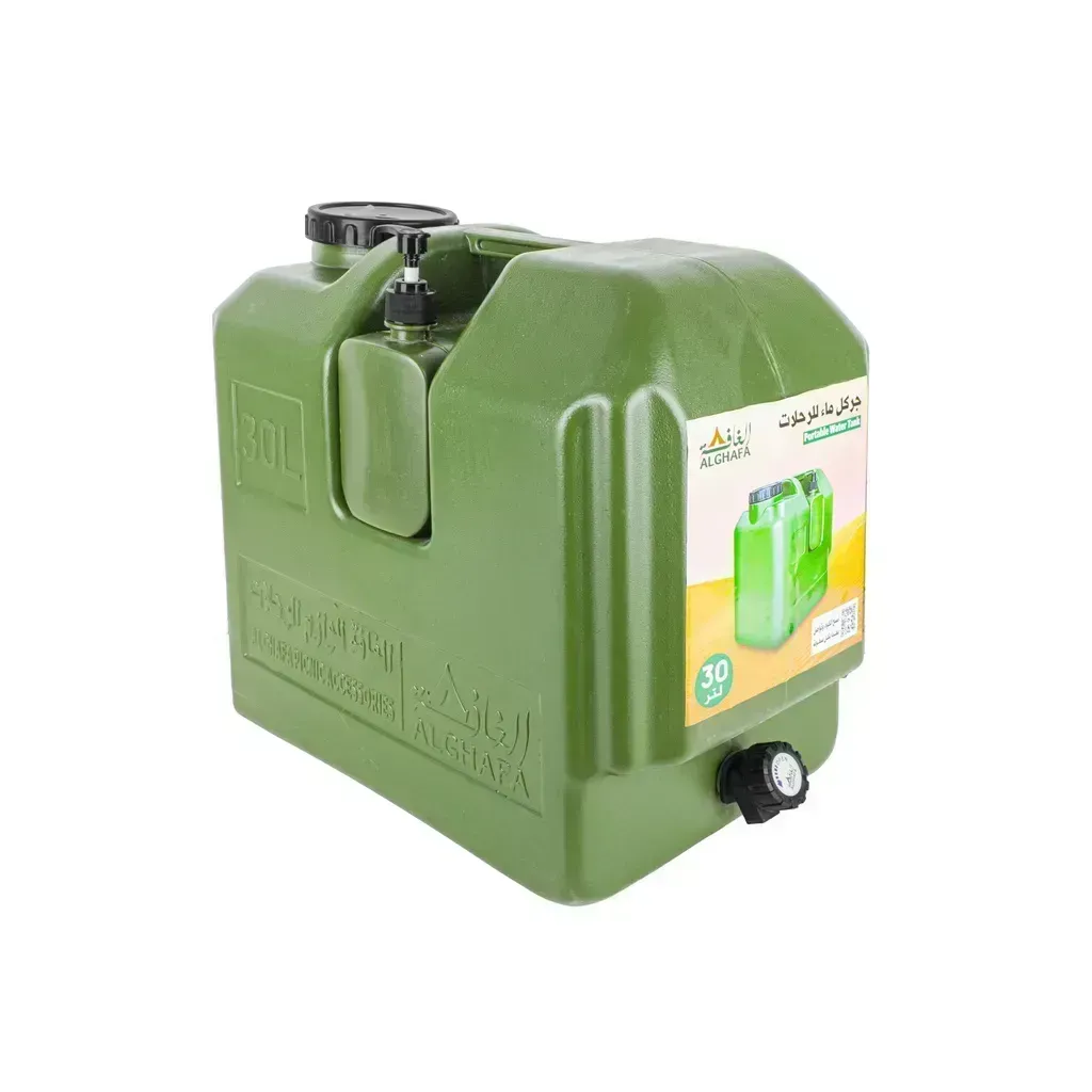 alghafa-30l-water-tank-for-camping-portable-water-jerry-can-green-outdoor-water-storage-container