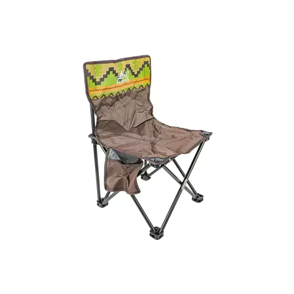 kids-camping-chair-foldable-outdoor-chair-for-children-lightweight-portable-chair-brown-alghafa