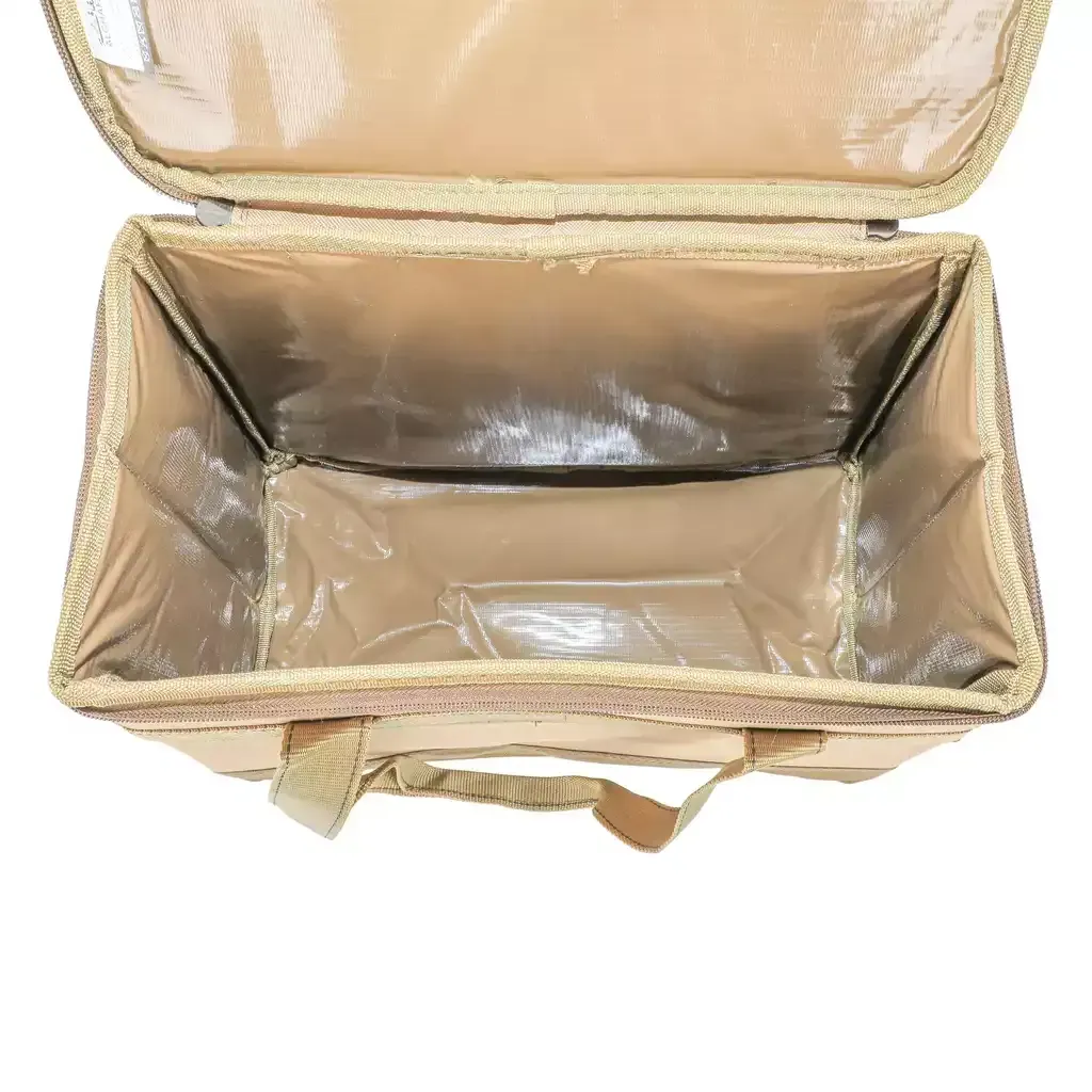 deira-dallah-tea-coffee-bag-khaki-portable-camping-organizer-with-pvc-inner-lining-small-large-sizes-outdoor-beverage-bag-alghafa