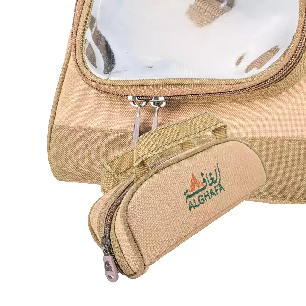 dallah-carry-bag-with-protective-case-wooden-design-portable-coffee-flask-storage-with-transparent-cover-pvc-lining-outdoor-travel-organizer-alghafa