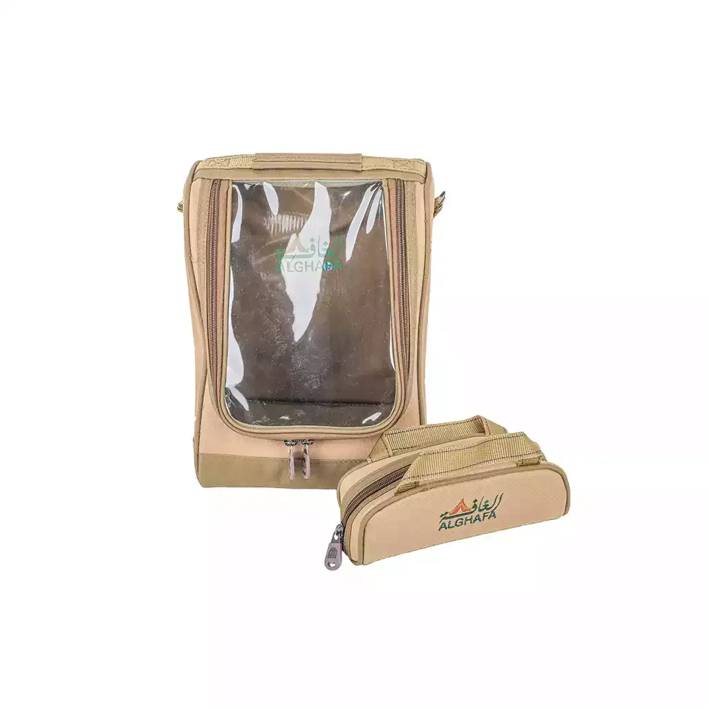 dallah-carry-bag-with-protective-case-wooden-design-portable-coffee-flask-storage-with-transparent-cover-pvc-lining-outdoor-travel-organizer-alghafa