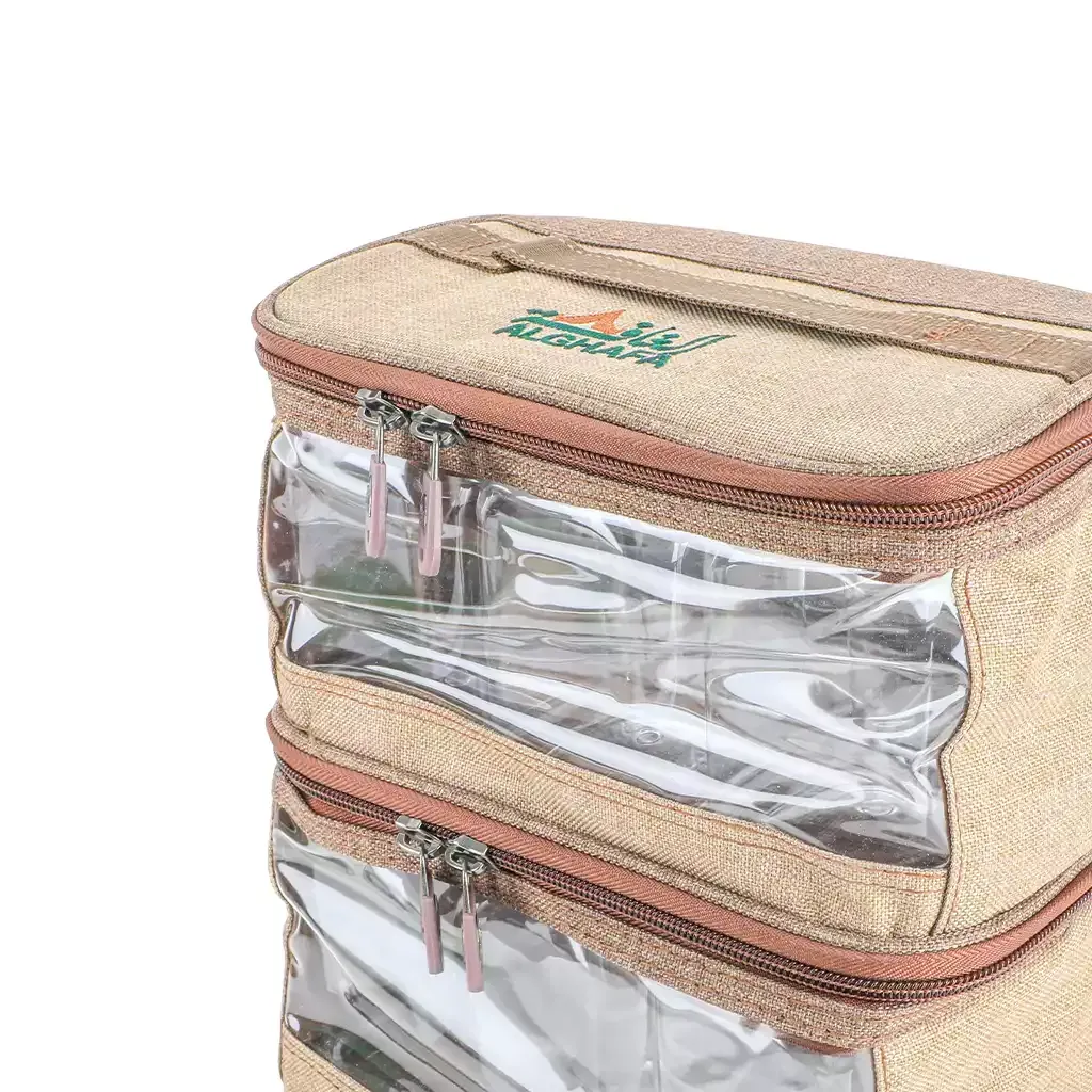 spice-storage-bag-with-5-jars-450ml-capacity-each-wooden-khaki-design-pvc-inner-lining-compact-camping-spice-organizer-alghafa