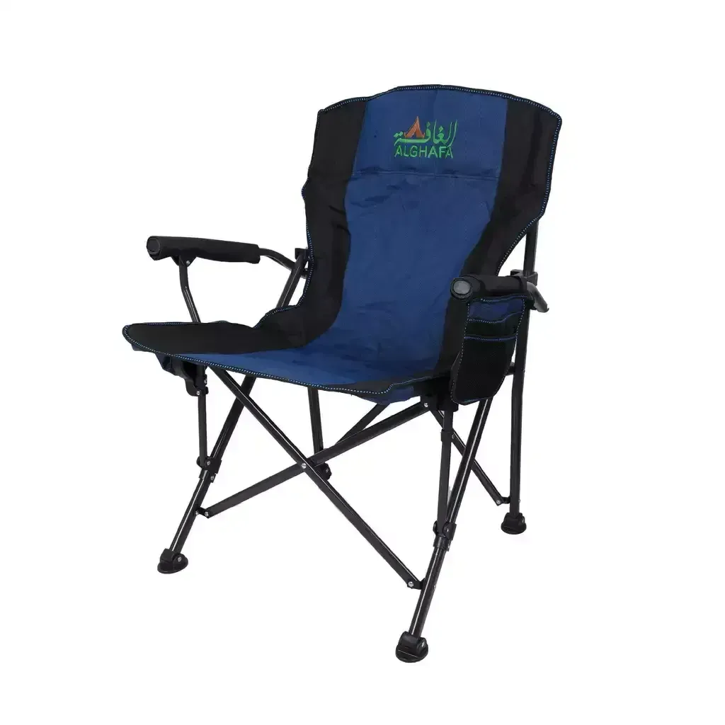folding-camping-chair-heavy-duty-outdoor-chair-150kg-capacity-multi-color-green-blue-khaki-brown-alghafa
