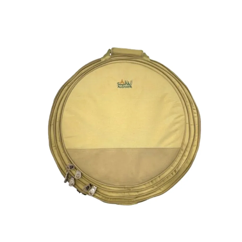 alghafa-stainless-steel-serving-plates-set-with-carry-bag-6060-cm-portable-camping-food-serving-trays-with-storage-case-heavy-duty-outdoor-dining-set-alghafa