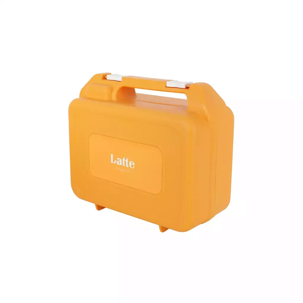 MAXSUN Latte orange portable camping gas stove with electronic ignition and adjustable flame control