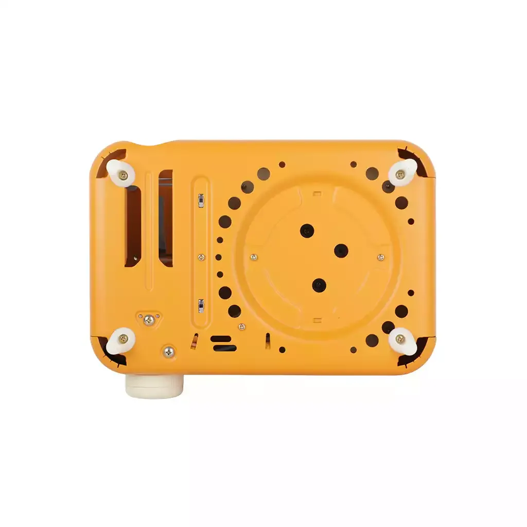 MAXSUN Latte orange portable camping gas stove with electronic ignition and adjustable flame control