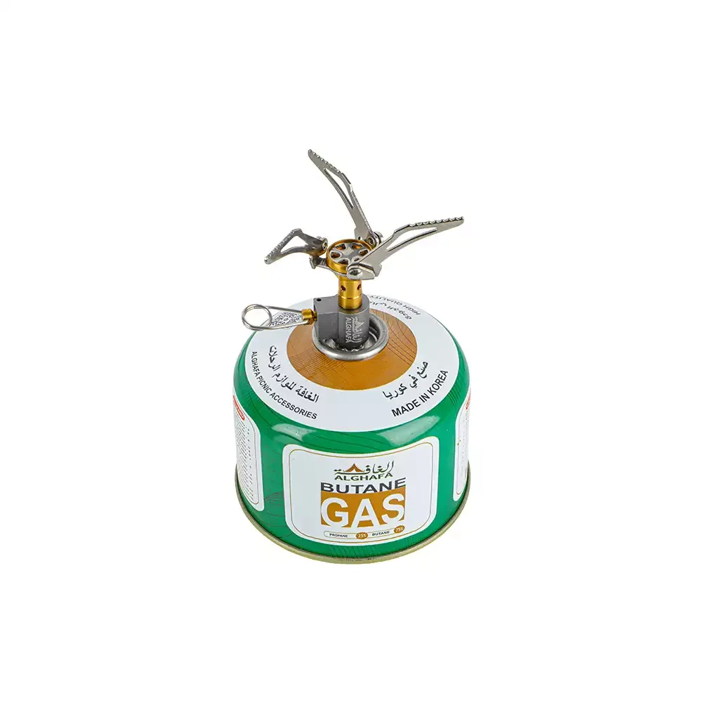 Sarabh Foldable Camping Gas Stove – Portable Outdoor Cooker & Flame Control – Model GH-05GS