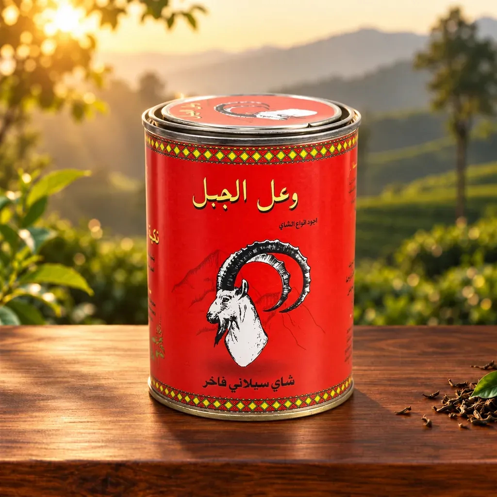وعل الجبل شاي سيلاني فاخر – شاي أوراق فاخر – نكهة أصيلة وغنية