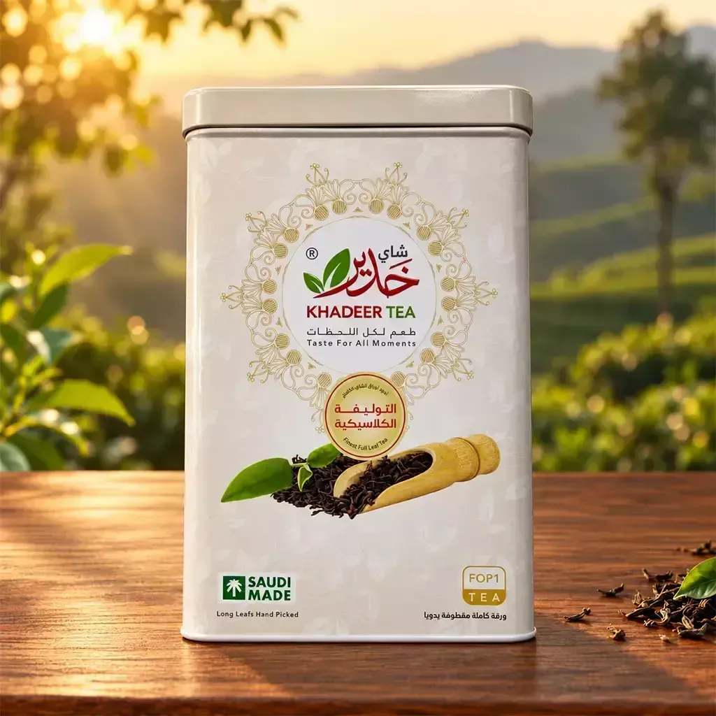Khadeer Classic Blend Tea 300 g metal tin – FOP1 Ceylon black tea