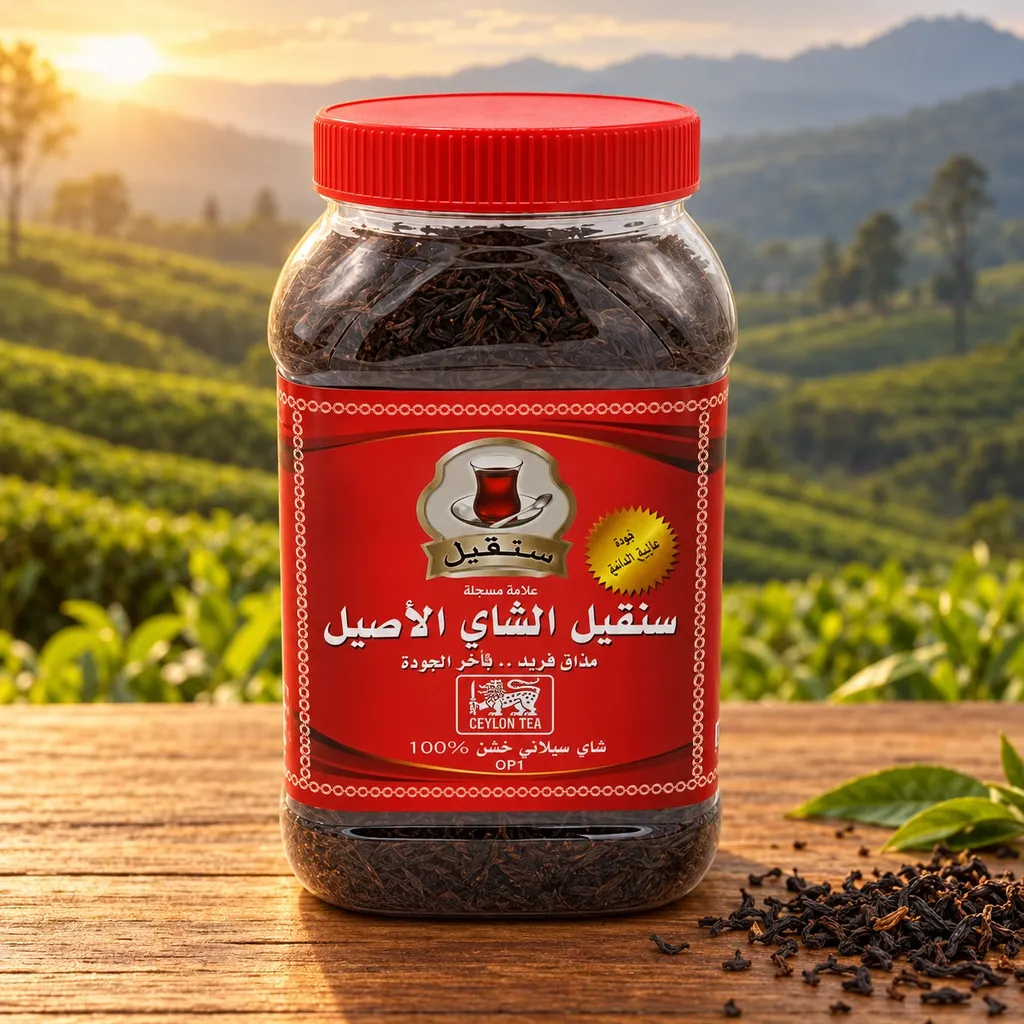 Sungeel authentic coarse Ceylon black tea 320 g red-lid plastic jar