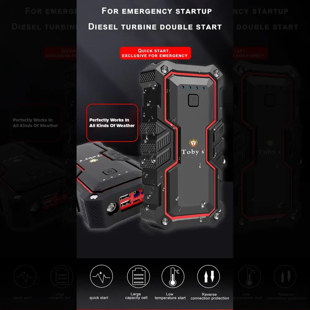TOBYS JUMP STARTER X-16