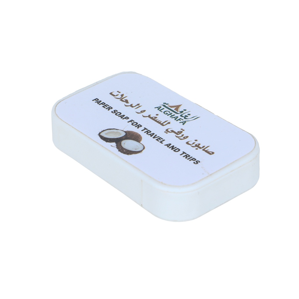 ALGHAFA PAPER SOAP FOR TRAVEL AND TRIPS