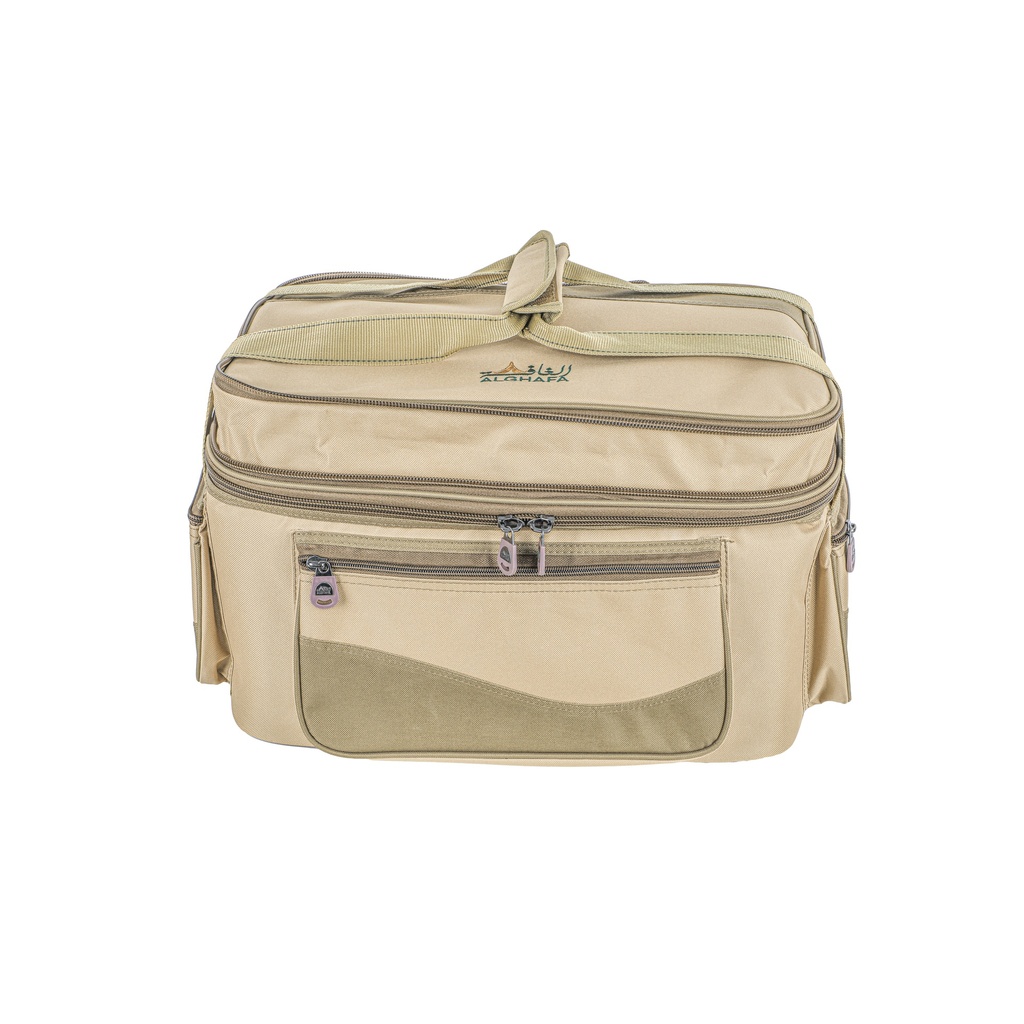 ALGHAFA, Al Aweer Estate Bag, Khaki, Small