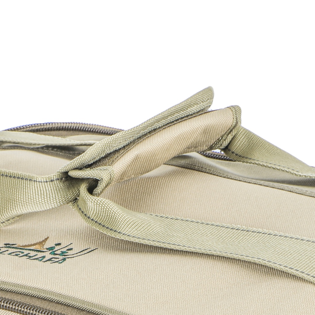 ALGHAFA, Al Aweer Estate Bag, Khaki, Small
