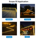 Al-Ghafa lighting strip, 20 meters, yellow color