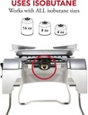 Algafa, Single Burner Stove, Large, MaxSun