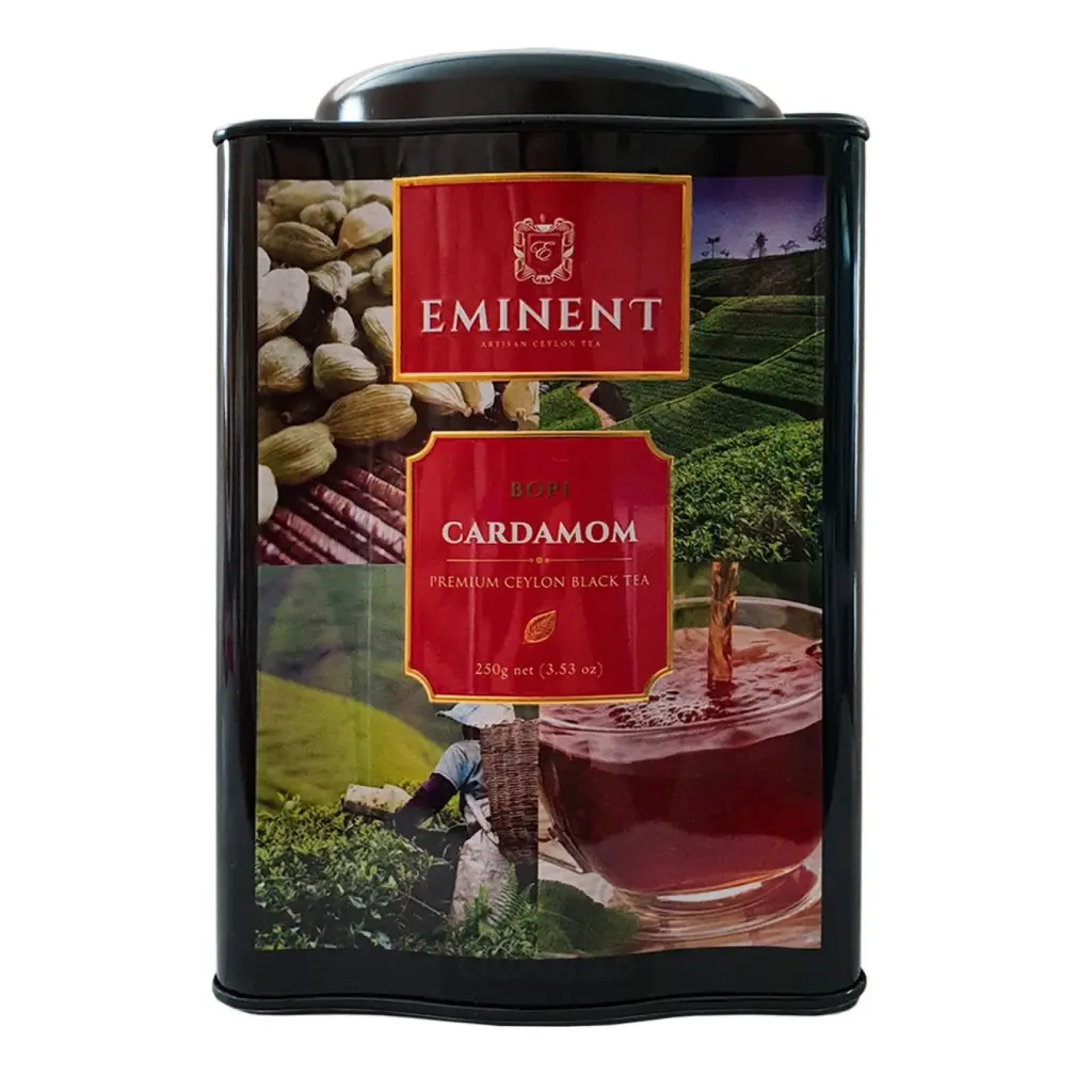 Eminent black tea 250 grams with cardamom flavour