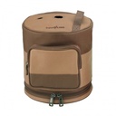 ALSANIDI, Gas cylinder bag, Stove Bag, Kaki, Size 26*26*25Cm