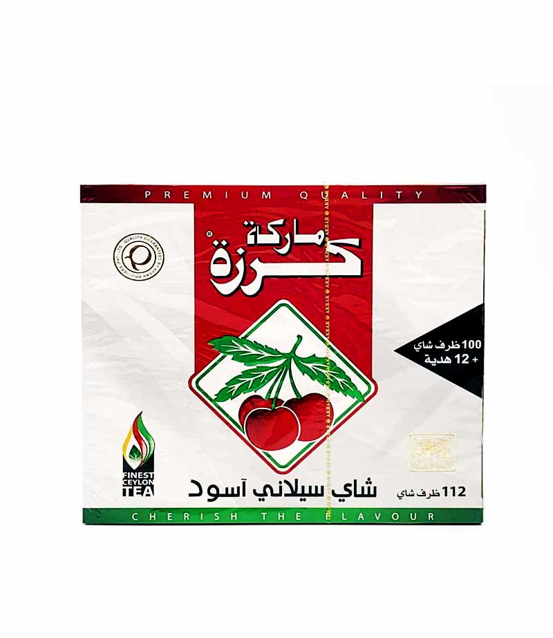 كرزة شاي سيلاني اسود 100 ظرف