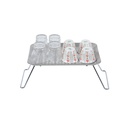 Alghafa Galvanized Iron UtensiL Drying Table, Small