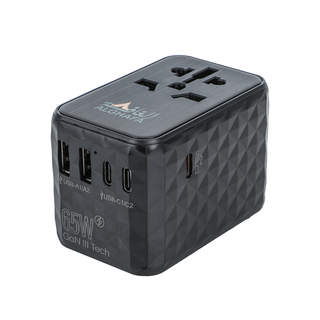 ALGHAFA WorldPlug travel adapter65w
